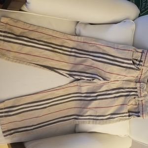 Boy's Burberry Nova Stripes Pants